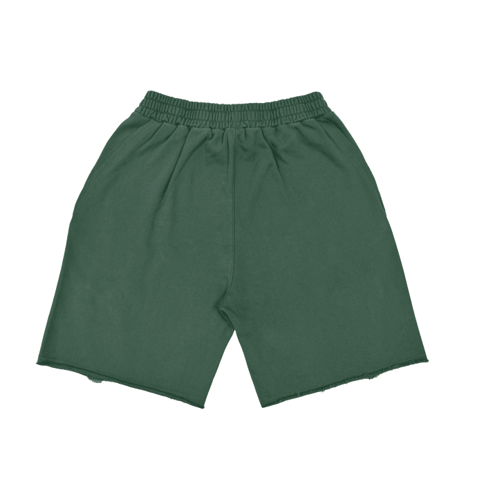 AUTHENTICITY GREEN TIGER STRIPED SHORTS