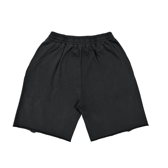 AUTHENTICITY BLACK TIGER STRIPED SHORTS