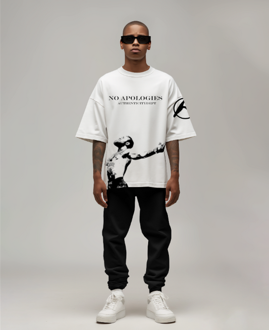 AUTHENTICITY NO APOLOGIES TEE