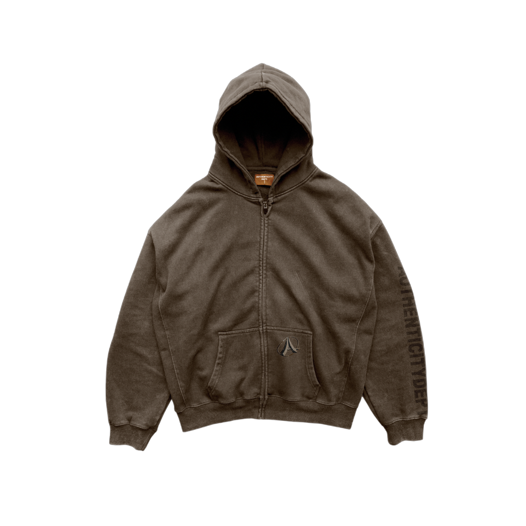 Authenticity Dept. Essential Vintage Zip Hoodie